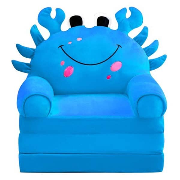 2in1 Crab Baby Sofa And Bed Blue.