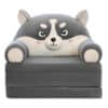 2in1 Fox Baby Sofa And Bed Grey.