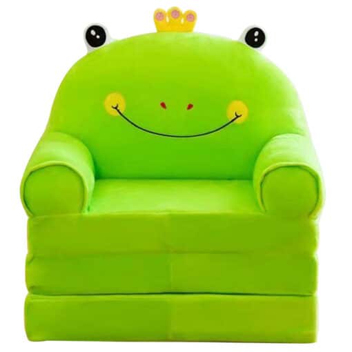 2in1 Frog Baby Sofa And Bed GREEN.