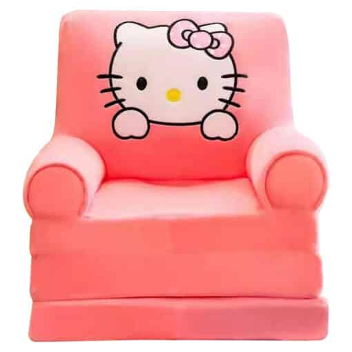 2in1 Hello Kitty Baby Sofa And Bed Pink.