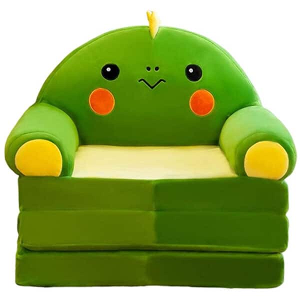 2in1 Pikachu Baby Sofa And Bed Dark Green.