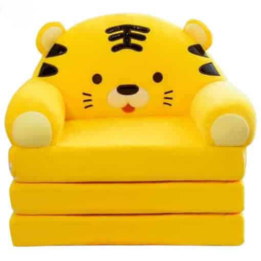 2in1 Pooh Baby Sofa And Bed Yellow.