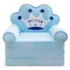 2in1 Prince Baby Sofa And Bed BLUE.