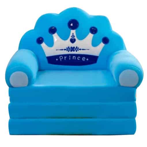 2in1 Prince Baby Sofa And Bed Blue New Edition.