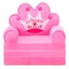 2in1 Princess Baby Sofa And Bed PINK.