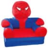 2in1 Spider Man Baby Sofa And Bed Blue And Red.
