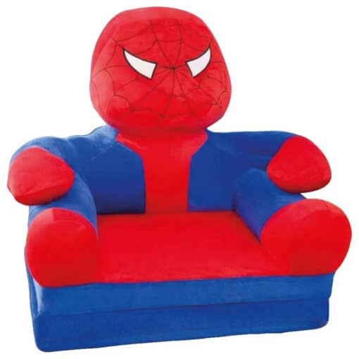 2in1 Spider Man Baby Sofa And Bed Blue And Red.