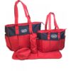 5 Pcs Chicco Baby Diaper Bag RED1
