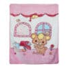 Baby Blanket Pink Mouse
