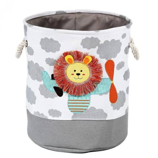 Baby Canvas Laundry And Toys Basket 03.
