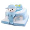 Baby Character Sofa with Ground Support Blue White Snow Man..