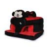 Baby Character Sofa with Ground Support Red Black Mickey