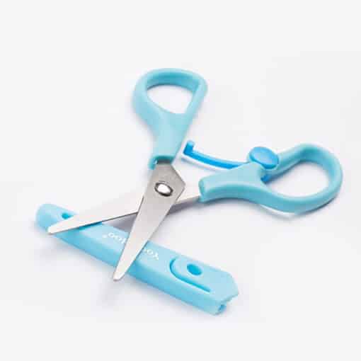 Baby Food Scissor Blue Ref