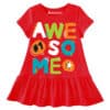 Baby Girl Top Awesome Red