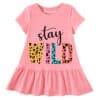 Baby Girl Top Stay Wild Pink