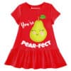 Baby Girl Top Your Are Pearfect Red