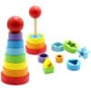 Baby Learning Rainbow Tower.