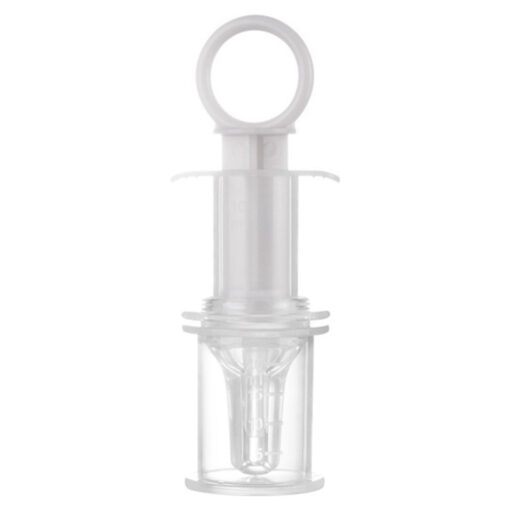 Baby Medicine amp Juice Fruit Syringe with Plastic Case WHITE.