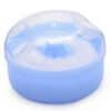 Baby Powder Container with Puff Blue.