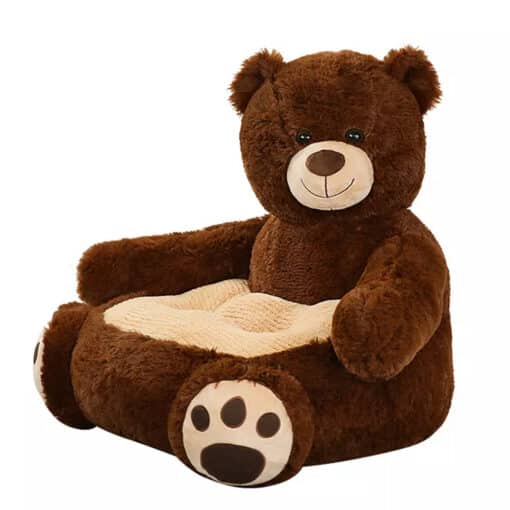 Baby Sofa Bear DARK BROWN.