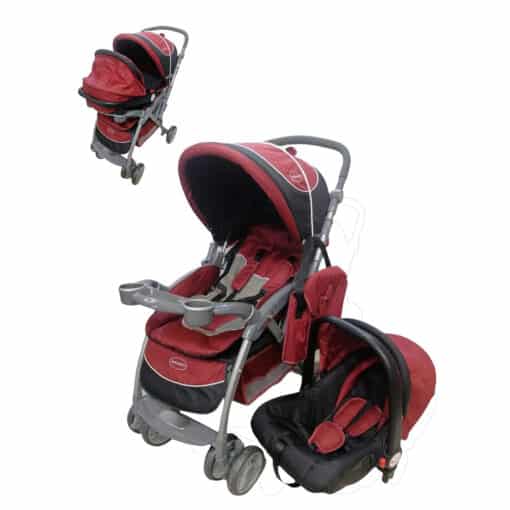 Baby Stroller Bassinet Pram KB 107 C Red