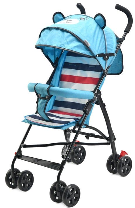 Baby Stroller Pram BY 011 Light Blue