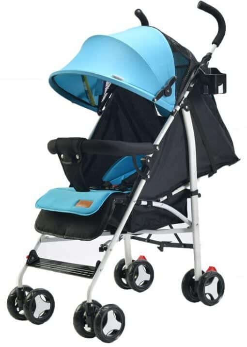 Baby Stroller Pram BY 013 Light Blue