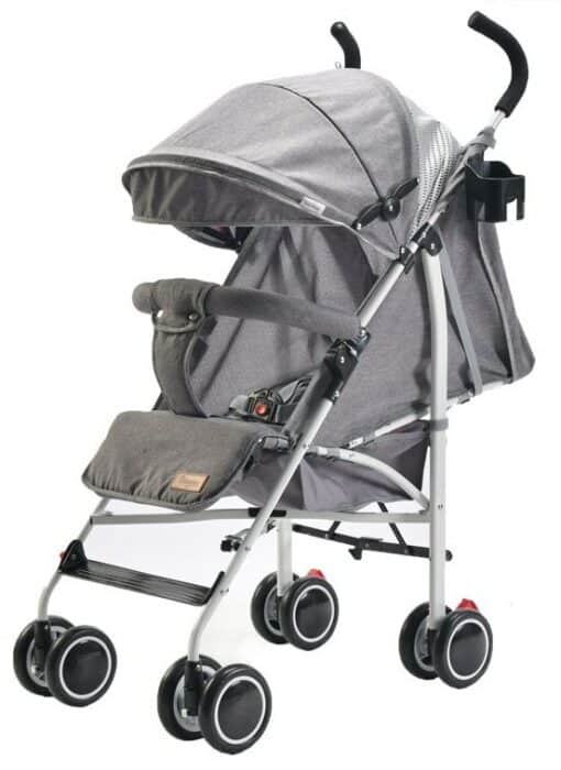 Baby Stroller Pram BY 017 Grey