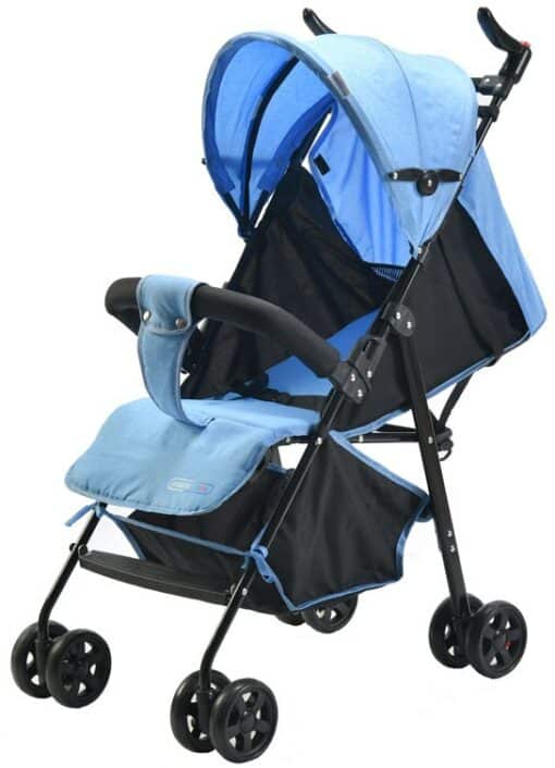Baby Stroller Pram BY 017 Light Blue