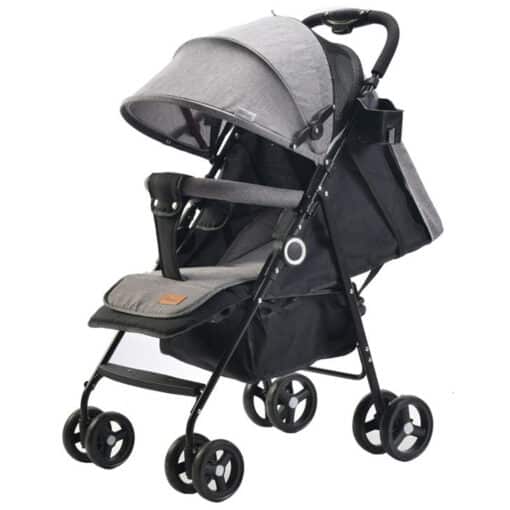 Baby Stroller Pram BY 018 Grey