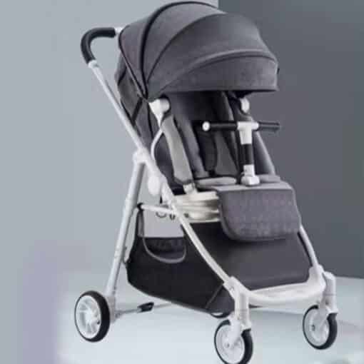 Baby Stroller Pram Rotating V6 Grey