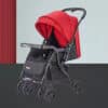 Baby Stroller Pram V7 Red And Black