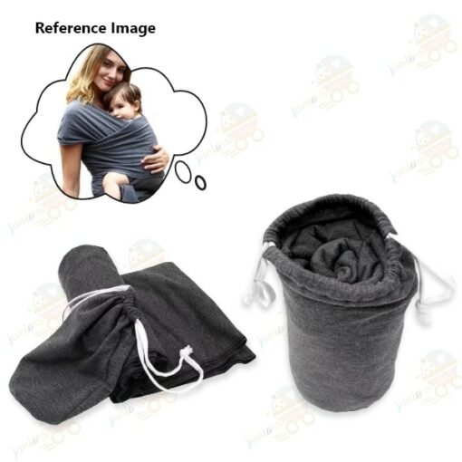 Baby Wrap Carrier BLACK 1
