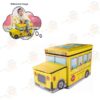 Bus Shape Storage Box and Chair YELLOW 1