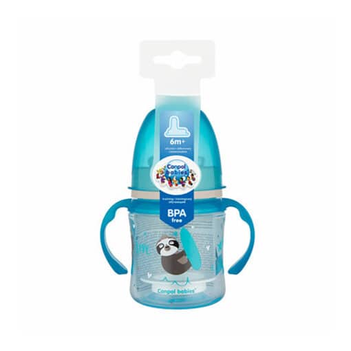 Canpol 120 Ml Training Cup Easystart Exotic Animals 35207 Blue