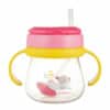 Canpol Babies Cup With Weighted FlipTop Straw 250Ml Cat 56520