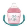 Canpol Babies NonSpill Cup With Soft Silicone Spout 230 Ml Sea Life Pink 56501 Pink