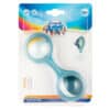 Canpol Babies Rattle With Rotating Elements Barbell 56153 Blue