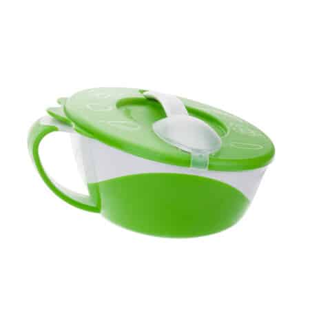 Canpol Bowl With Spoon Greenen 31406 Green