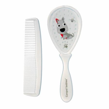 Canpol Hairbrush And Comb Set Firm 2419