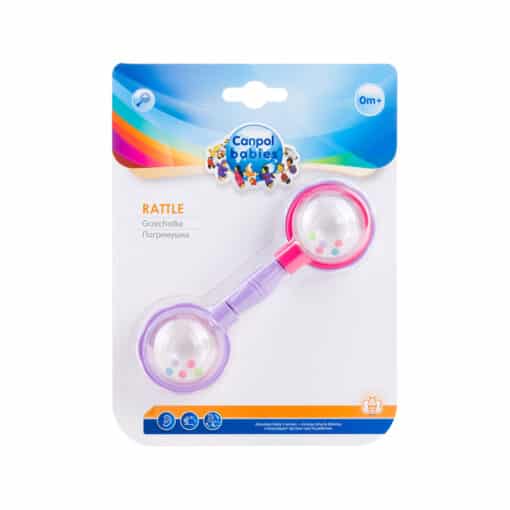 Canpol New Barbells Rattle Pink 2606 Pink