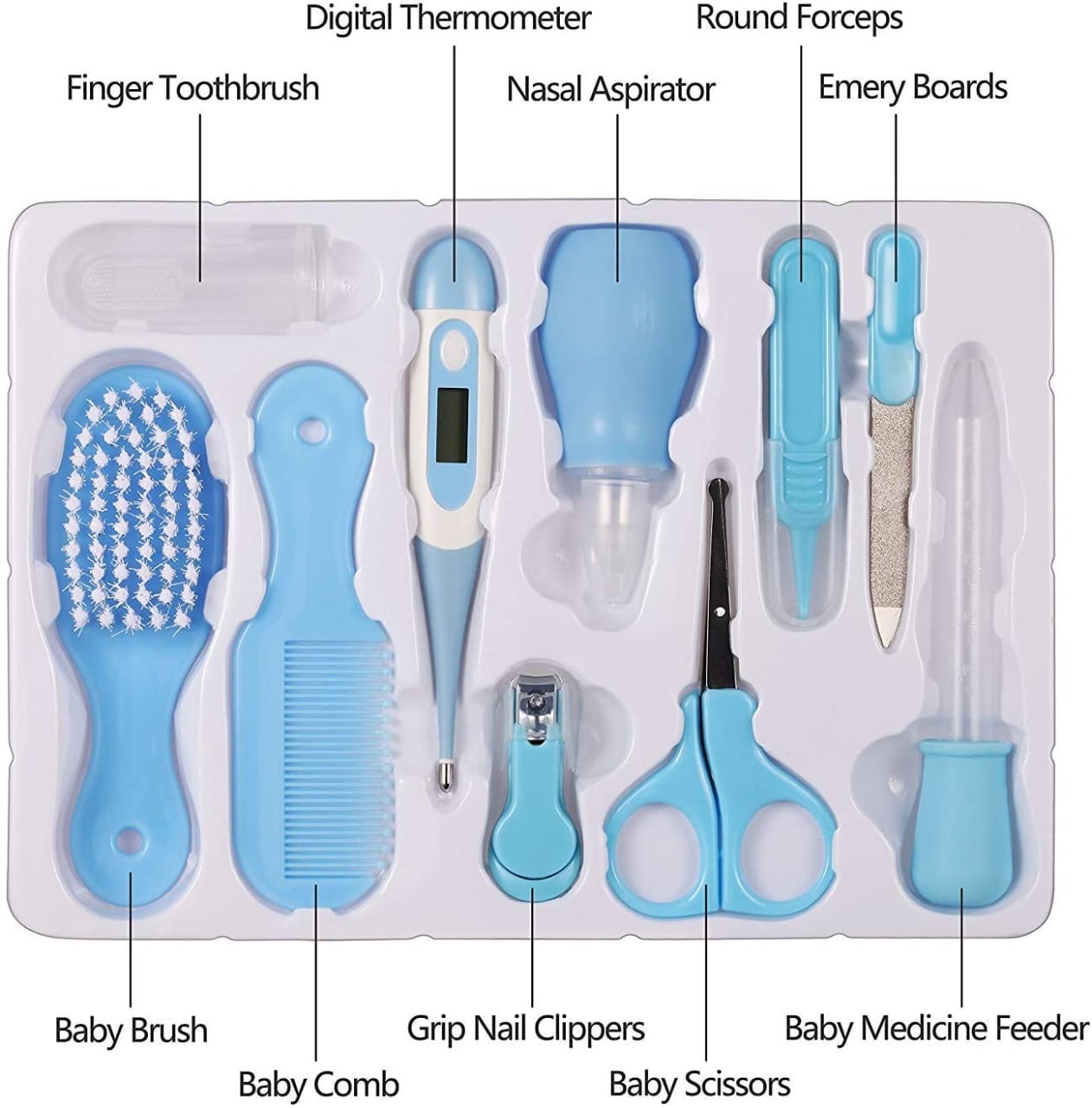 Baby Products Online - Baby Care & Grooming Kit, Bcaikair Electric Nail  Trimmer Baby Care Kit, Baby Essentials Newborn Baby Care Kit with Baby  Feeder - Kideno