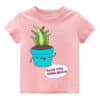 Casual T Shirt Aloe You Vera Much Pink