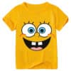 Casual T Shirt Wide Eyes Gold
