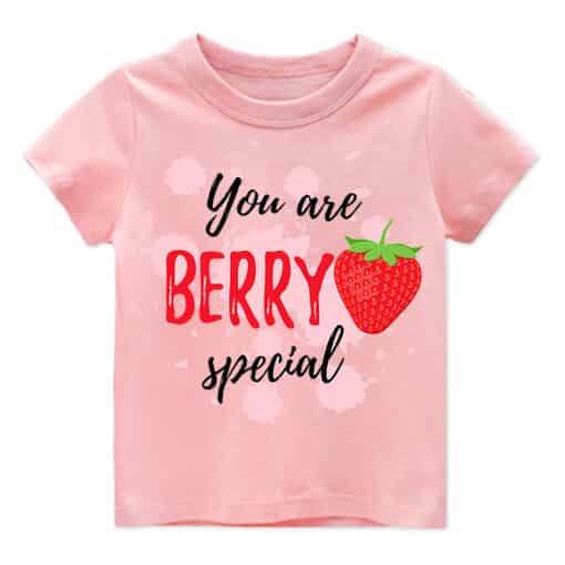 Casual T Shirt Your Are Berry Special Pink