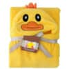 Character Hooded Blanket Duck YELLOW CROWN.