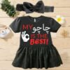 Customised Frock with Headband Chachu Best BLACK 1 1