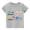 Customized T Shirt Nana Ki Shan Nani Ki Jaan Grey