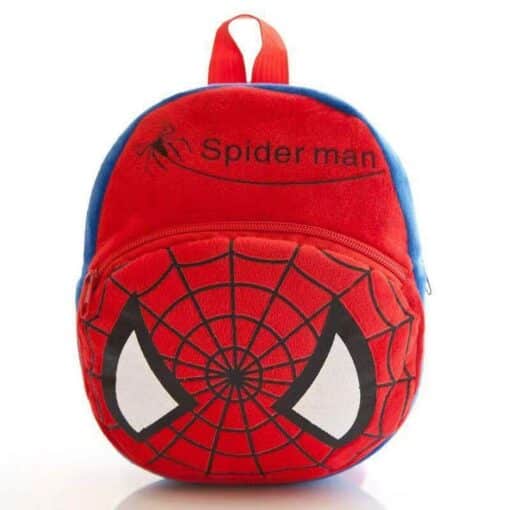 Cute Children School Plush Bag Spider Man