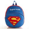 Cute Children School Plush Bag Super Man